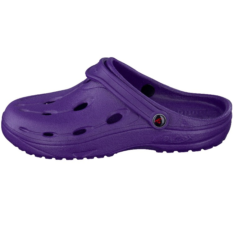 Levně DUX relaxační obuv, boty z materiálu DUFLEX - INDIGO FIALOVÁ XXS (34-35)